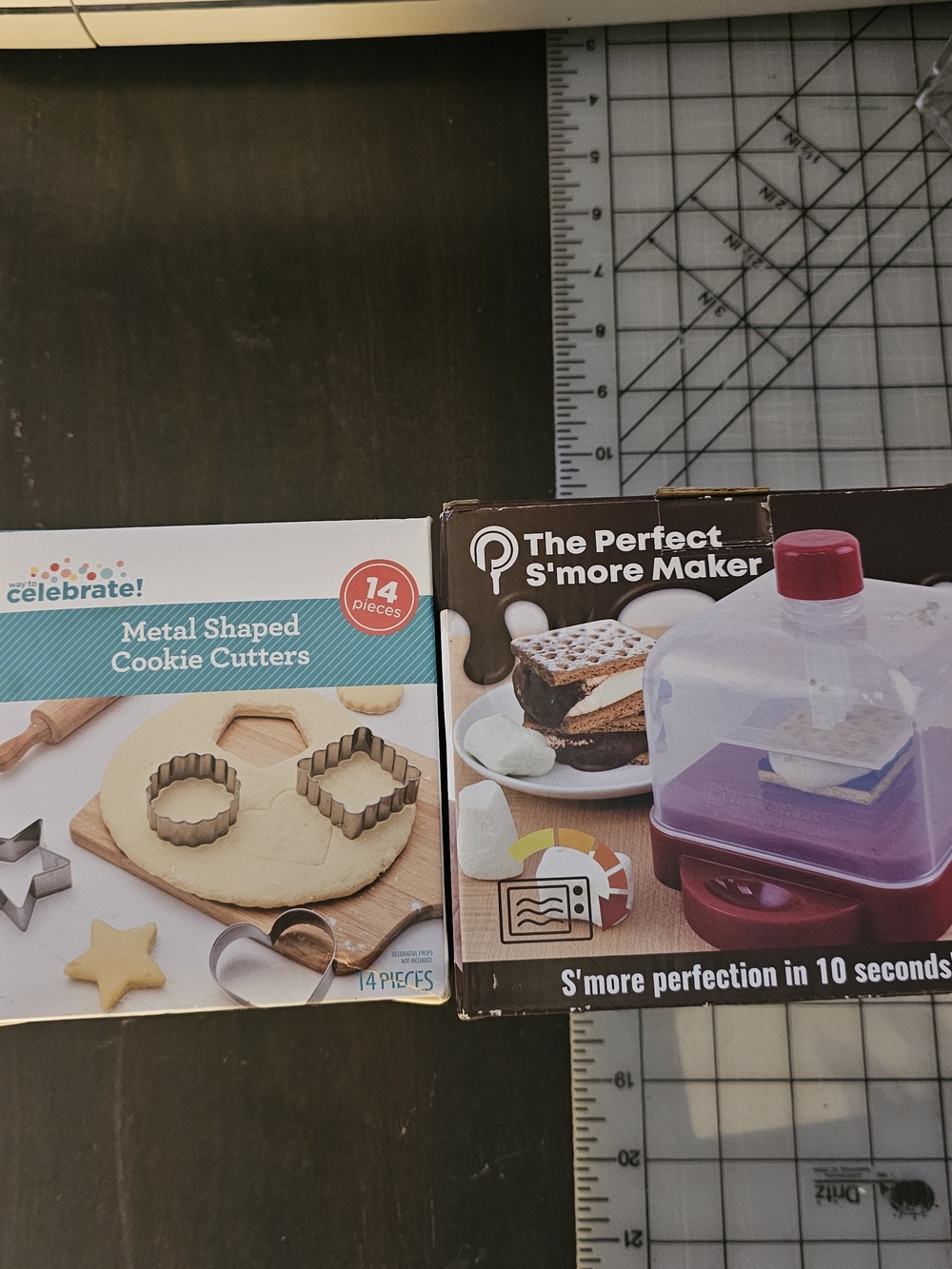 Smore Maker And Cookie Cutters New In Boxes